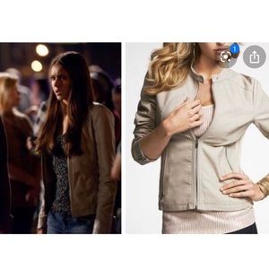 ASO Elena Gilbert Express Leather Jacket